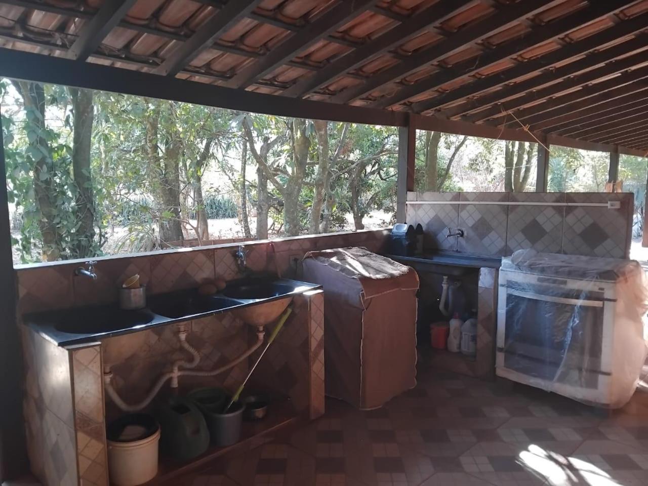 הוילה Sitio Bemtevi - Jockey Camping - Uberlândia מראה חיצוני תמונה